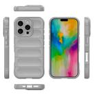 For iPhone 16 Pro Magic Shield TPU + Flannel Phone Case(Grey) - 3