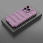 For iPhone 16 Pro Magic Shield TPU + Flannel Phone Case(Purple) - 2