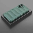 For iPhone 16 Plus Magic Shield TPU + Flannel Phone Case(Dark Green) - 2