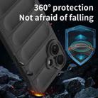 For iPhone 16 Magic Shield TPU + Flannel Phone Case(Dark Grey) - 3