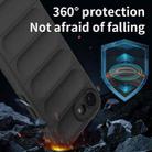 For iPhone 16e Magic Shield TPU + Flannel Phone Case(White) - 3