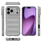 For iPhone 17 Pro Max Magic Shield TPU + Flannel Phone Case(Grey) - 3