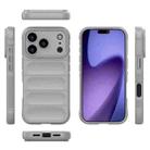 For iPhone 17 Pro Magic Shield TPU + Flannel Phone Case(Grey) - 3
