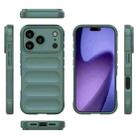 For iPhone 17 Pro Magic Shield TPU + Flannel Phone Case(Dark Green) - 3