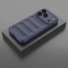 For iPhone 17 Pro Magic Shield TPU + Flannel Phone Case(Light Blue) - 2
