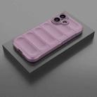For iPhone 17 Magic Shield TPU + Flannel Phone Case(Purple) - 2