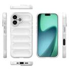 For iPhone 17 Magic Shield TPU + Flannel Phone Case(White) - 3
