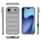 For iPhone 17 Air Magic Shield TPU + Flannel Phone Case(Grey) - 3