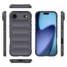 For iPhone 17 Air Magic Shield TPU + Flannel Phone Case(Dark Grey) - 3