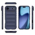 For iPhone 17 Air Magic Shield TPU + Flannel Phone Case(Dark Blue) - 3