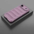 For iPhone 17 Air Magic Shield TPU + Flannel Phone Case(Purple) - 2