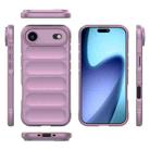 For iPhone 17 Air Magic Shield TPU + Flannel Phone Case(Purple) - 3