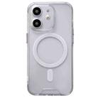 For iPhone 12 mini Space MagSafe Acrylic Hybrid TPU Phone Case(Transparent) - 1