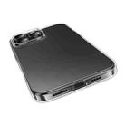 For iPhone 16 Pro Max hoco Light Series Soft TPU Phone Case(Transparent Black) - 3