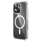 For iPhone 16 Pro Max hoco MagSafe Magnetic Series Airbag Shockproof Phone Case(Transparent) - 2