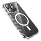 For iPhone 16 Pro Max hoco MagSafe Magnetic Series Airbag Shockproof Phone Case(Transparent) - 3