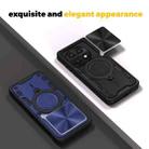 For OnePlus 13 5G CD Texture Sliding Camshield Magnetic Holder Phone Case(Silver) - 2