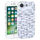 For iPhone SE 2022/SE 2020/8/7 Dustproof Net Full Coverage PC Phone Case(Fish School) - 1