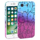 For iPhone SE 2022/SE 2020/8/7 Dustproof Net Full Coverage PC Phone Case(Little Ghost) - 1