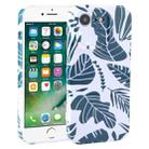 For iPhone SE 2022/SE 2020/8/7 Dustproof Net Full Coverage PC Phone Case(Banana Leaf) - 1