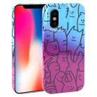 For iPhone X / XS Dustproof Net Full Coverage PC Phone Case(Little Ghost) - 1