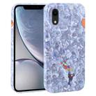 For iPhone XR Dustproof Net Full Coverage PC Phone Case(Crowd) - 1