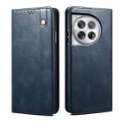 For OnePlus Ace 3 Oil Wax Crazy Horse Texture Leather Phone Case(Blue) - 1