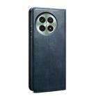 For OnePlus 13 Oil Wax Crazy Horse Texture Leather Phone Case(Blue) - 3