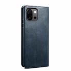 For OnePlus 13T Oil Wax Crazy Horse Texture Leather Phone Case(Blue) - 3