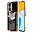 For Honor X7 Electroplating Marble Dual-side IMD Phone Case(Natural Growth) - 1