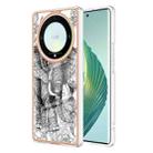 For Honor X9a / Magic5 Lite Electroplating Marble Dual-side IMD Phone Case(Totem Elephant) - 1