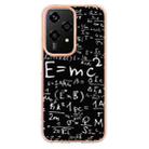 For Honor 200 Lite Global Electroplating Marble Dual-side IMD Phone Case(Equation) - 3