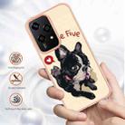 For Honor 200 Lite Global Electroplating Marble Dual-side IMD Phone Case(Lucky Dog) - 2