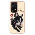 For Honor 200 Lite Global Electroplating Marble Dual-side IMD Phone Case(Lucky Dog) - 3