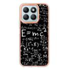 For Honor X8b Electroplating Marble Dual-side IMD Phone Case(Equation) - 3