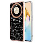 For Honor X9b Electroplating Marble Dual-side IMD Phone Case(Equation) - 1