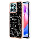 For Honor X6b Electroplating Marble Dual-side IMD Phone Case(Equation) - 1