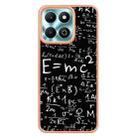 For Honor X6b Electroplating Marble Dual-side IMD Phone Case(Equation) - 3