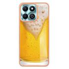 For Honor X6b Electroplating Marble Dual-side IMD Phone Case(Draft Beer) - 3