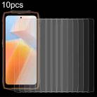 For Blackview Oscal Flat 2 10pcs 0.26mm 9H 2.5D Tempered Glass Film - 1