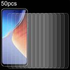 For Blackview A96 50pcs 0.26mm 9H 2.5D Tempered Glass Film - 1