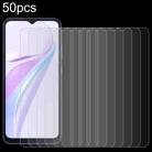 For Blackview WAVE 6C 50pcs 0.26mm 9H 2.5D Tempered Glass Film - 1