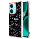 For OnePlus Nord CE3 Electroplating Marble Dual-side IMD Phone Case(Equation) - 1