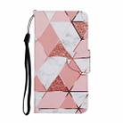 For iPhone 16 Pro Max 3D Colored Drawing Flip Leather Phone Case(Marble) - 2