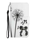 For iPhone 16 Pro Max 3D Colored Drawing Flip Leather Phone Case(Dandelions) - 2