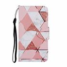 For iPhone 16 Pro 3D Colored Drawing Flip Leather Phone Case(Marble) - 2