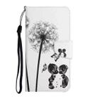 For iPhone 16 Pro 3D Colored Drawing Flip Leather Phone Case(Dandelions) - 2