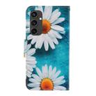 For Samsung Galaxy S24 FE 5G 3D Colored Drawing Flip Leather Phone Case(Daisy) - 3