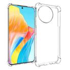 For Realme 11 5G Global  Shockproof Non-slip Thickening TPU Phone Case(Transparent) - 1