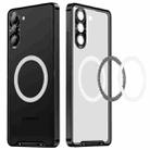 For Samsung Galaxy S25 5G MagSafe Magnetic Frosted Metal Phone Case(Black) - 2